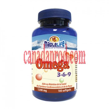 Maplelife Omega-3-6-9 1200mg 100caps