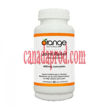 Orange Joint Relief With Curcumin 400mg Curcumin 45vegetable capsules