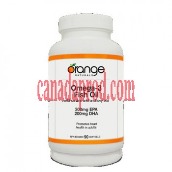 Orangenaturals Omega-3 Fish Oil 1000mg 90softgels