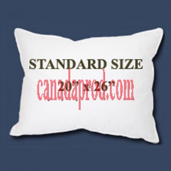 Canada Down Pillow--Standard Size Pillow--20" x 26"