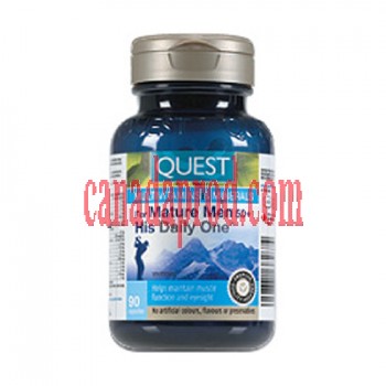 Quest His Daily One for Mature Men 50+ 90capsules