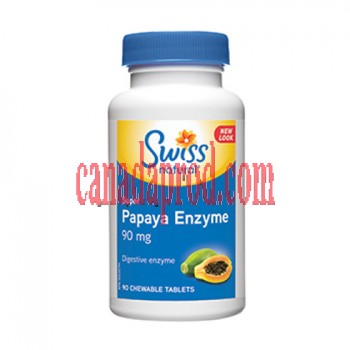 Swissnatural Super Papaya Enzyme 90mg 90chewable tablets