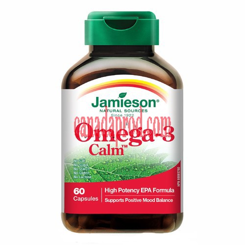 Jamieson Omega3 Calm 1000mg 60capsules