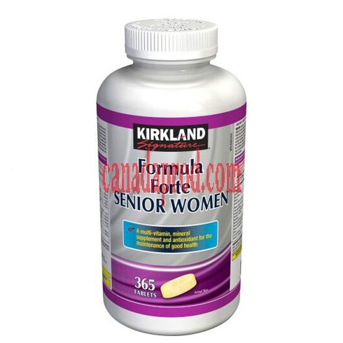 Kirkland Signatur Formula Forte Senior Women 365tablets
