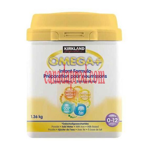 Kirkland omega+ top infant formula