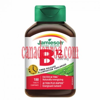 Jamieson Vitamin B12 1200mcg 180tablets