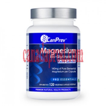CanPrev Magnesium Bis-Glyc 140 Extra Gentle 120 vegicaps .