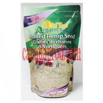 Gold Top Organics Hulled Hemp Seed Organic 454g