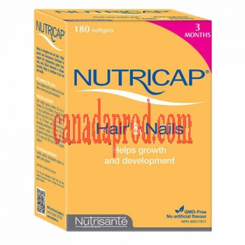 Nutrisanté NUTRICAP Hair & Nails, 180-capsules