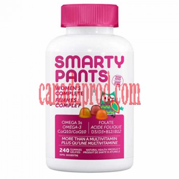 SmartyPants Women's Complete Multivitamin 240 Gummies