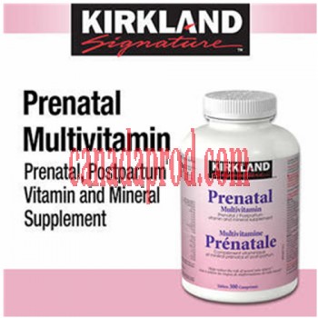 Kirkland Signature Prenatal Multivitamin 300 Tablets