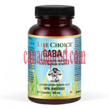 Life Choice GABA 500 mg 60 Vcaps