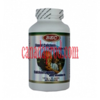 BEC Liquide Calcium+VD3 1200mg 180capsules