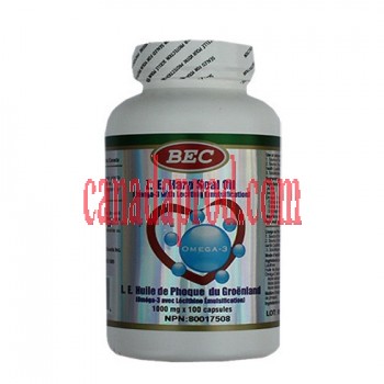 BEC L.E. Seal oil Omega-3 1000mg 100capsules