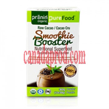 Pranin Organic PureFood Smootie Booster-Raw Cacao 12x30g