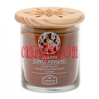 Warm Gingerbread Cottage Life Weekend Collection Candle 8oz