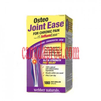 Webber Naturals Osteo Joint Ease with InflamEase 180caplets